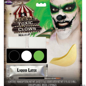 Fun World Toxic Clown Makeup Kit