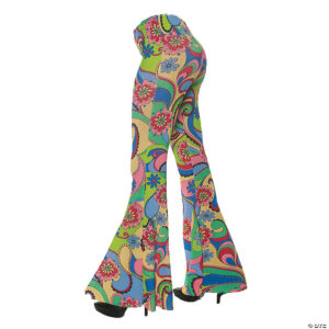 Underwraps 70s Flower Bell Bottoms L/XL